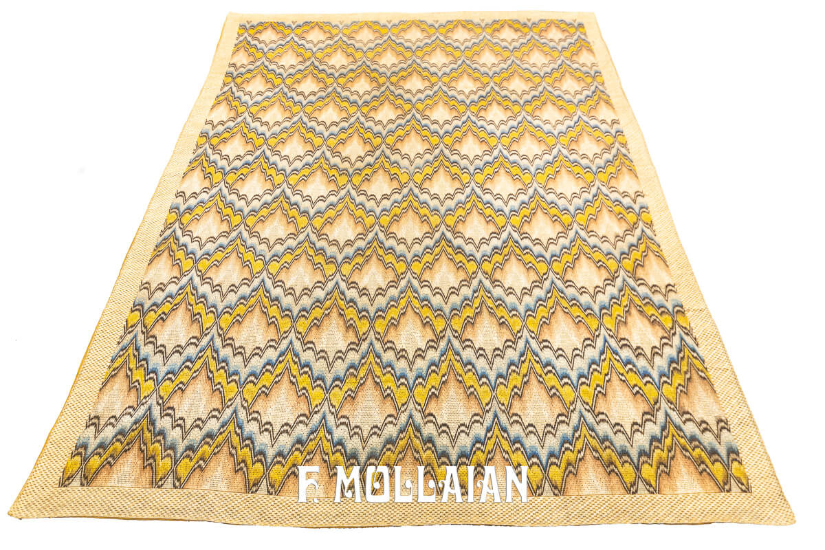 Italian Bargello Textile Silk n°:943682